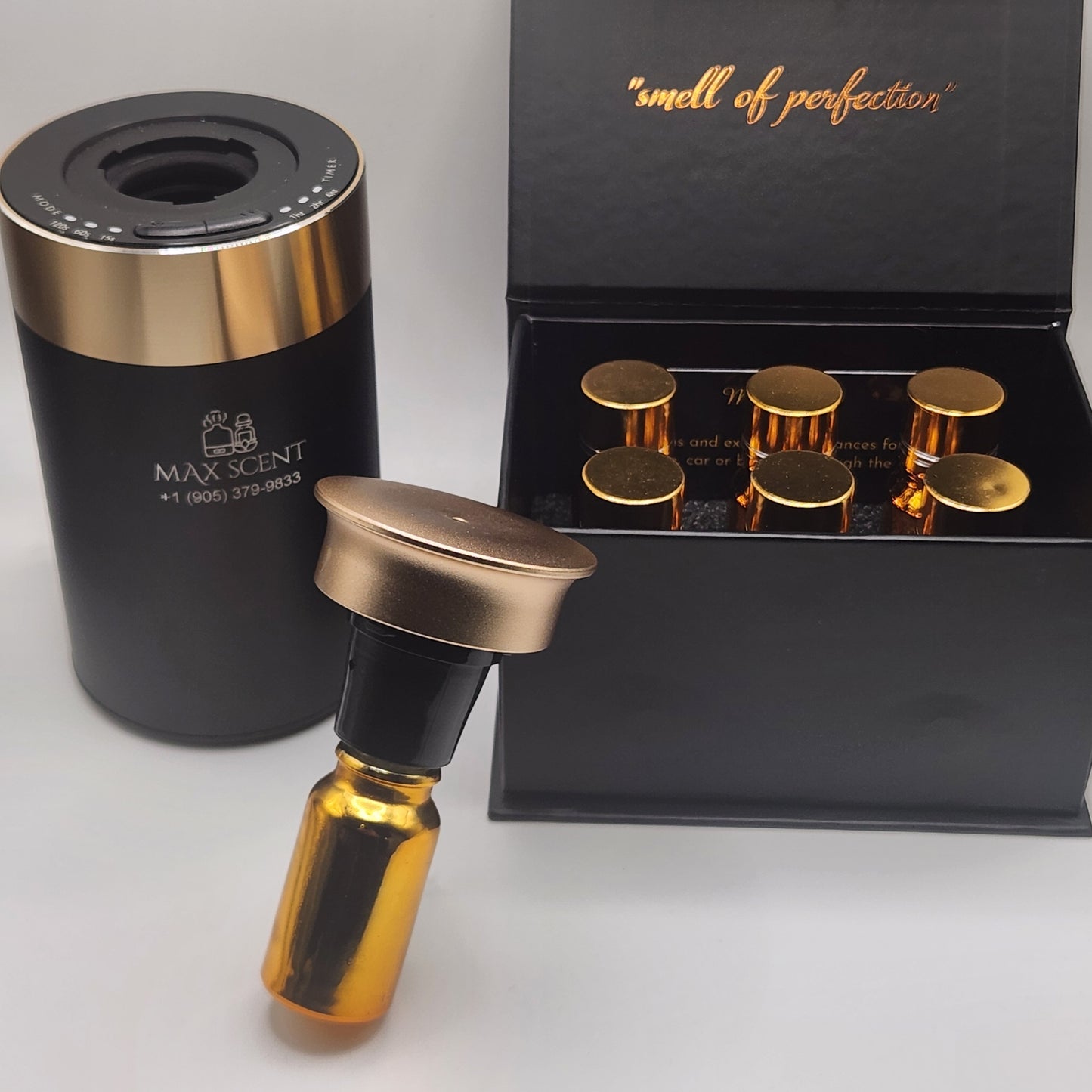 Exclusive Combo Deal: Car Diffuser + Scent Sample Pack